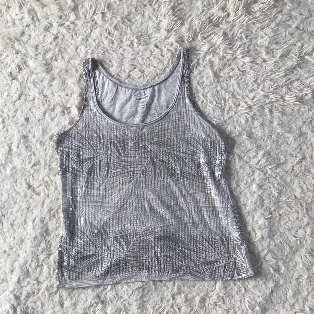 Old Navy tan tank top